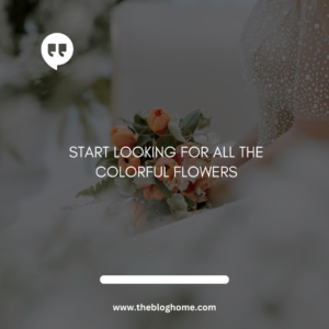 Start looking for all the colorful flowers