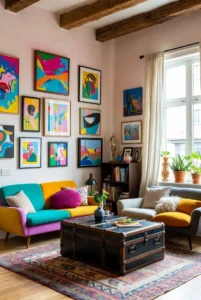 Artistic Living Room