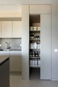 Hidden Pantry Storage