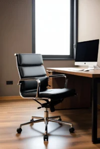 Leather Chair Workspace