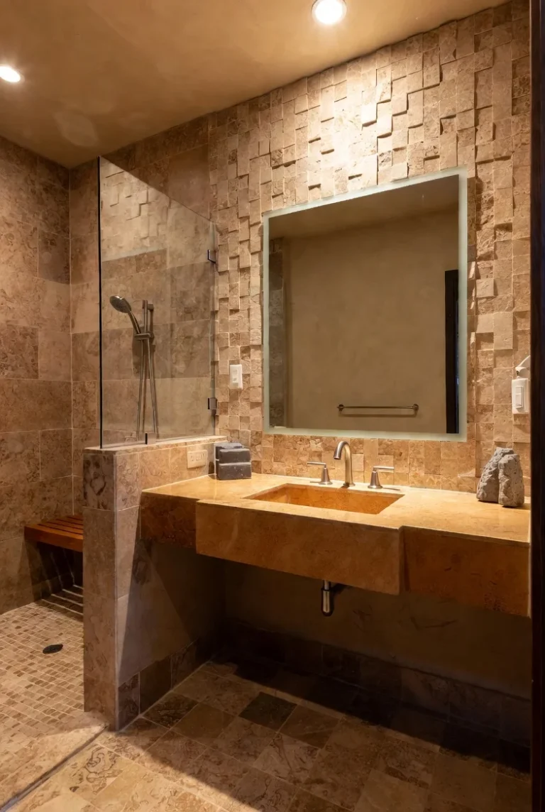 Natural Stone Bathroom