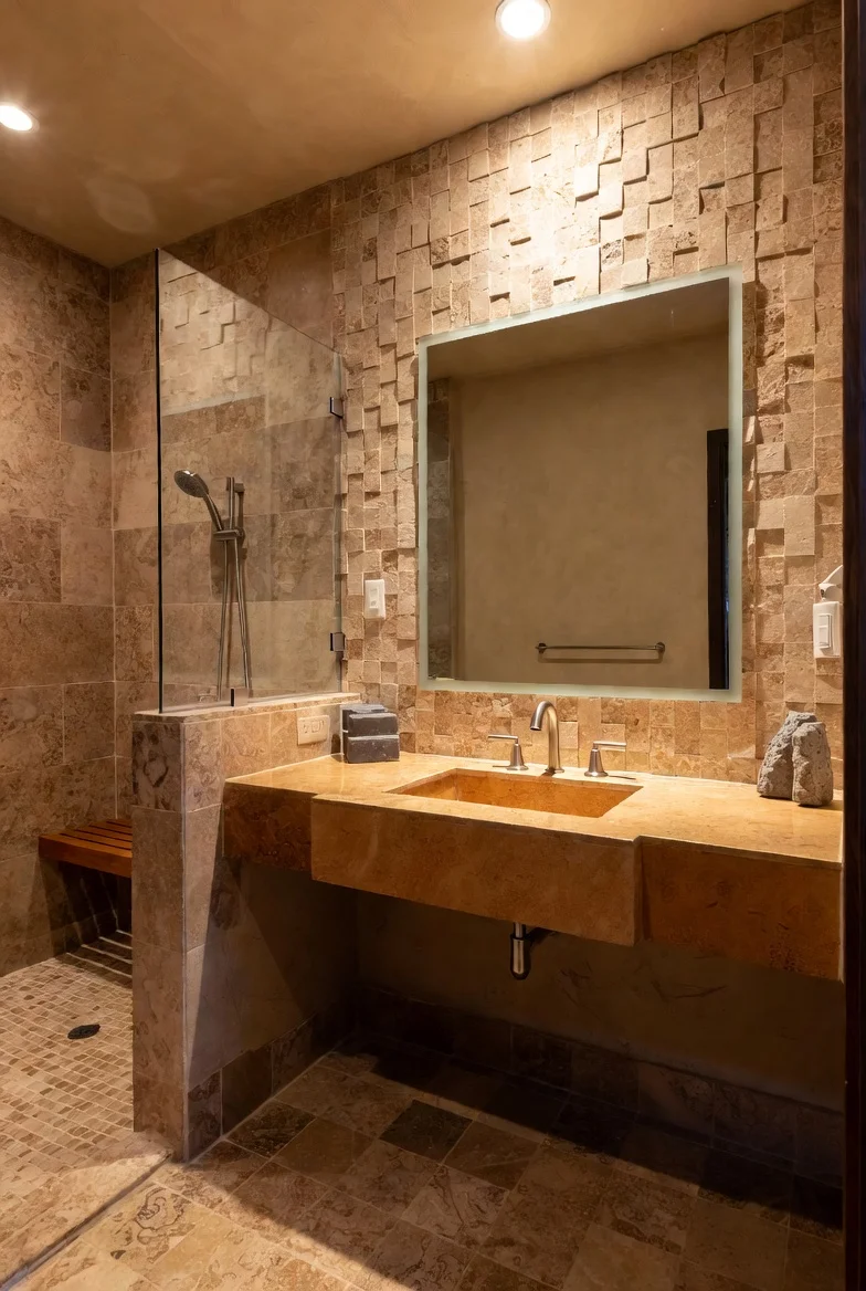 Natural Stone Bathroom