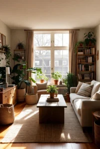 Nature Inspired Living Room