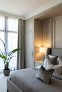 Neutral Gray Luxury Bedroom