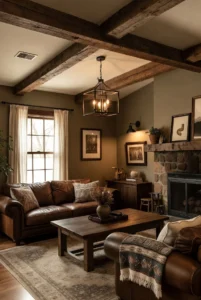 Rustic Aesthetic Living Room
