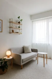 Small Apartment Aesthetic Living Room
