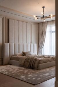 Statement Headboard Bedroom