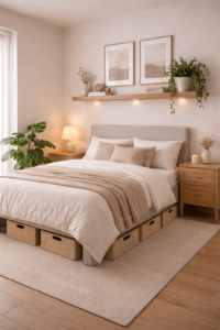 Use Under-Bed Storage