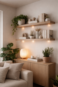 Use Vertical Wall Storage