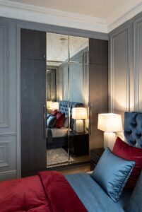 Velvet Accent Bedroom