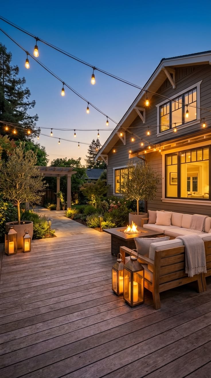 Add String Lights for Instant Magic