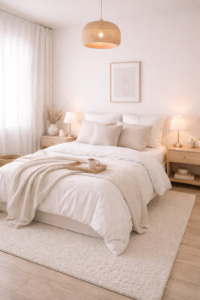 All-White Minimal Retreat