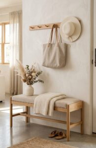 Bench for a Bright Minimal Entry