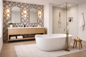 Bold Tile Accent Wall