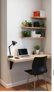 Compact Desk Workspace