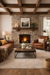 Cozy Rustic Living Room