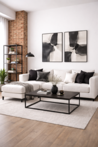 Industrial White Loft