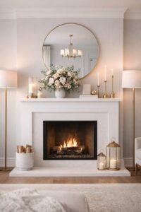 Modern Minimalist Fireplace