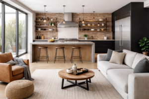 Open Concept Kitchen