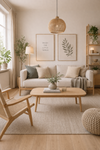 Scandi-Chic Living Room