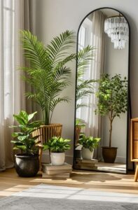 Use a Large Mirror for Depth and Light