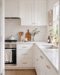White Subway Tile Backsplash