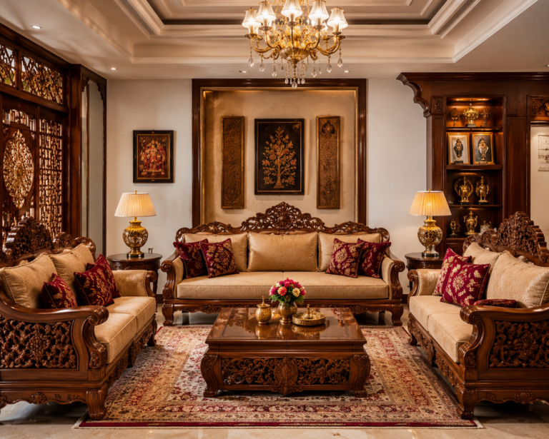 25 Indian Style Living Room Ideas