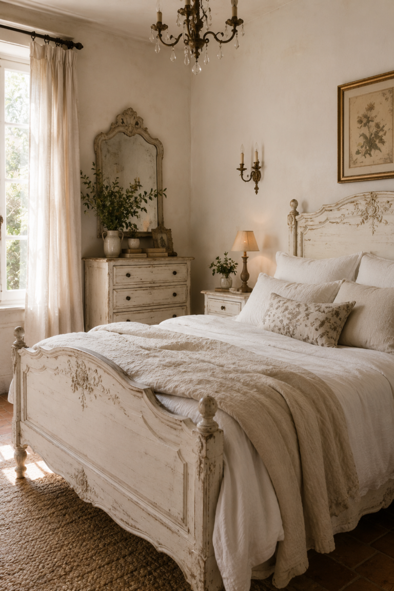 25 French Country Bedroom Ideas