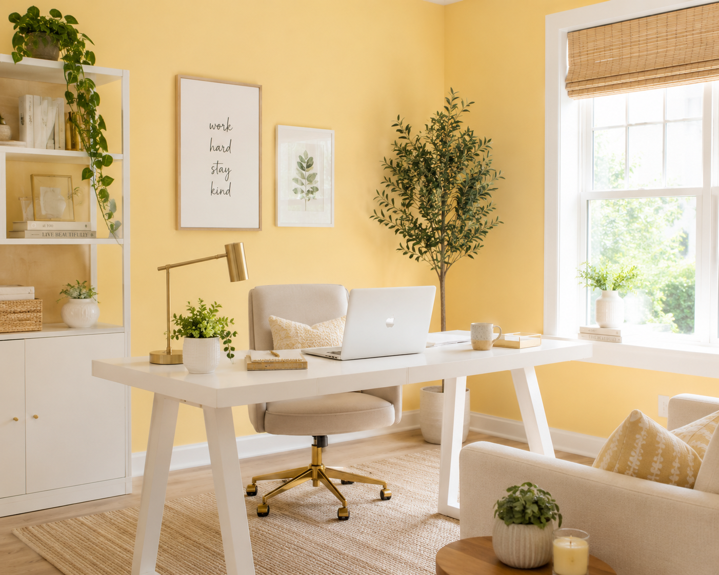 23 Yellow Office Ideas to Boost Energy