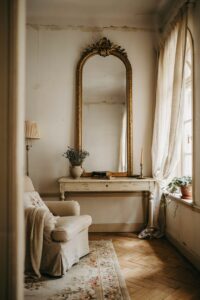 Antique Wooden Nightstands illustration