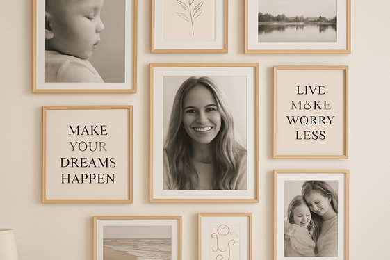 Personalized Gallery Walls illustration