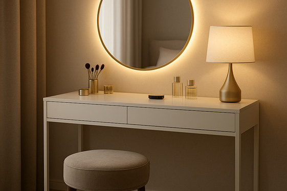 Elegant Vanity Corners for Daily Luxury illustration