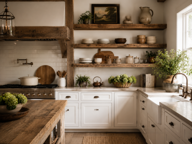 22 Kitchen Ideas with Open Shelving