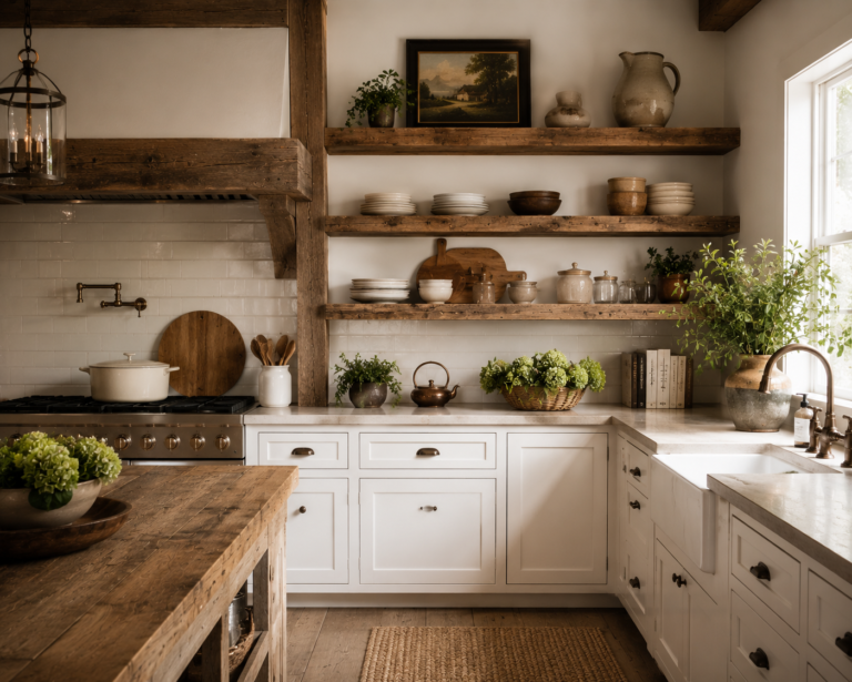 22 Kitchen Ideas with Open Shelving