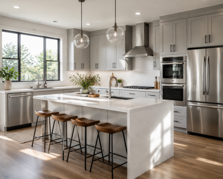 21 Light Gray Kitchen Ideas
