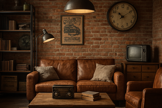 Vintage Industrial Look illustration