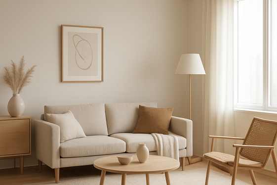Cozy Scandinavian Minimalism illustration