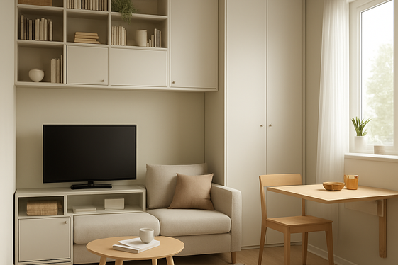 Multifunctional Small Living Rooms illustration