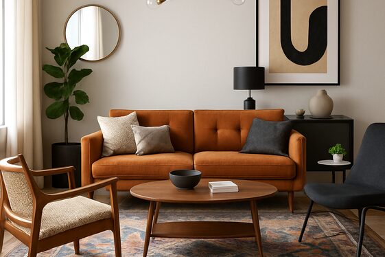 Mixing Vintage and Modern Pieces illustration
