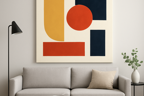 Abstract Geometric Shapes for a Modern Look illustration