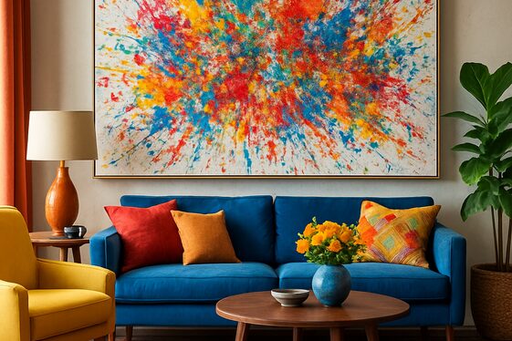 Splatter Paint Techniques for Energetic Vibes illustration