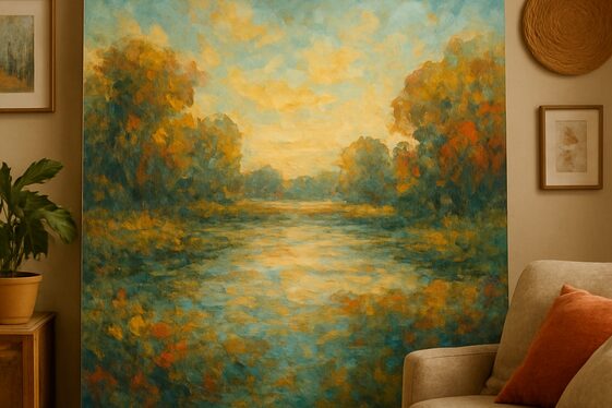 Impressionist Brush Strokes for Movement illustration