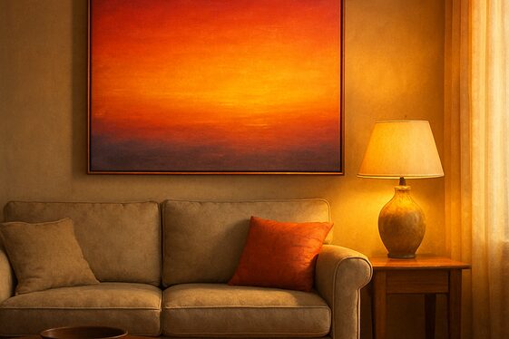 Sunset Gradient Blends for Warmth illustration