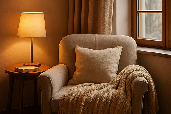 Create a Cozy Reading Nook illustration