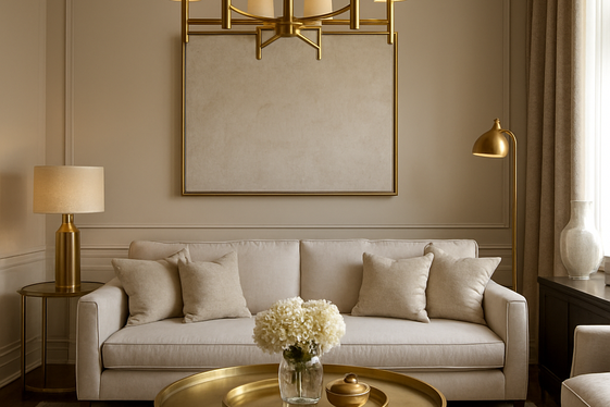 Play with Metallic Accents for Elegance illustration