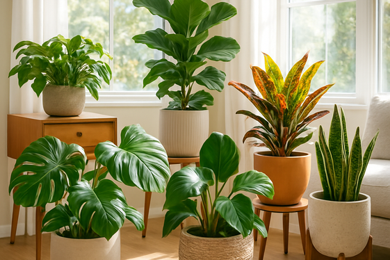 Highlight with Indoor Plants for Vibrancy illustration