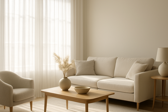 Maximize Natural Light with Sheer Curtains illustration