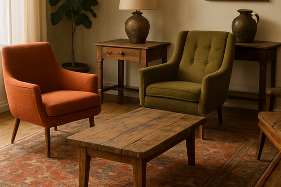 Blend Vintage and Contemporary Styles Tastefully illustration