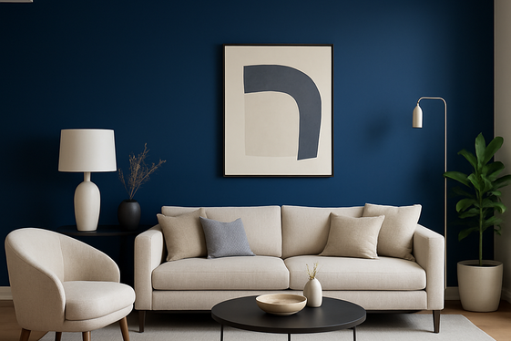 Incorporate Bold Accent Walls with Modern Paint illustration
