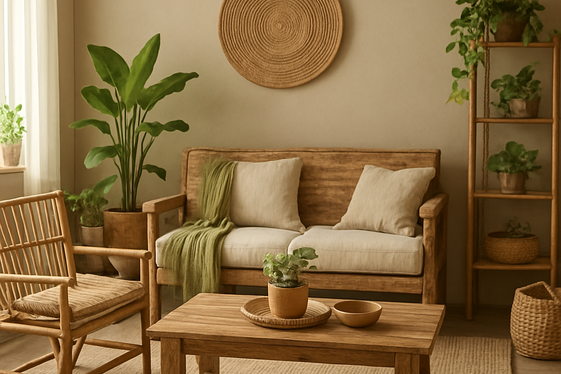 Choose Sustainable Furnishings for Eco-Friendly Living illustration